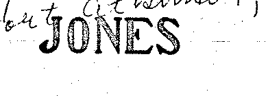 JONES