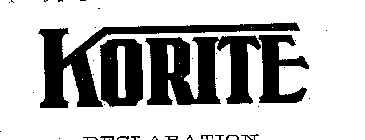 KORITE