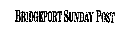 BRIDGEPORT SUNDAY POST