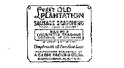 LEGG'S OLD PLANTATION SAUSAGE SEASONING 