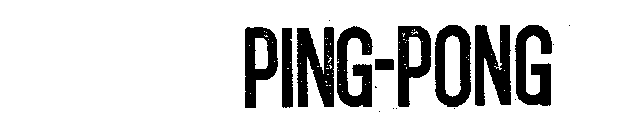 PING-PONG