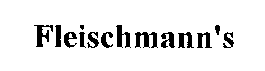 FLEISCHMANN'S