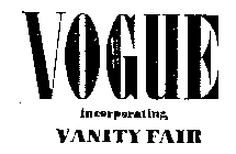 VOGUE INCORPORATING VANITY FAIR