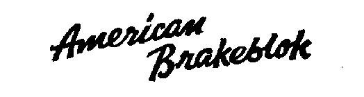 AMERICAN BRAKEBLOK