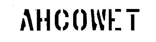 AHCOWET