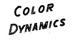 COLOR DYNAMICS