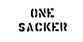 ONE SACKER