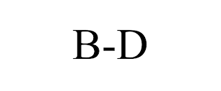 B-D