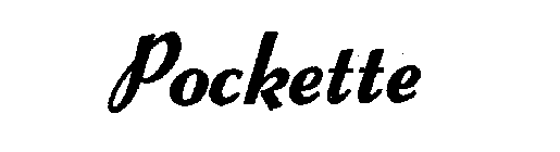 POCKETTE