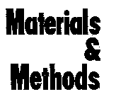 MATERIALS & METHODS