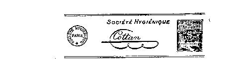 SOCIETE HYGIENIQUE COTTAN