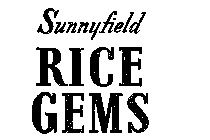 SUNNYFIELD RICE GEMS