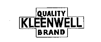 QUALITY KLEENWELL BRAND