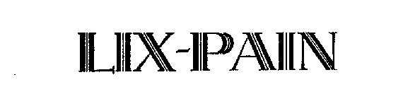LIX-PAIN