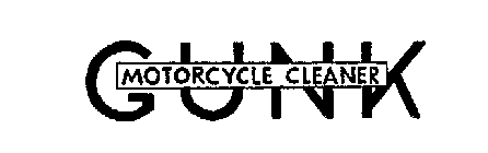 GUNK MOTORCYCLE CLEANER