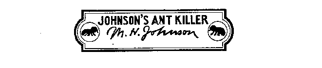 JOHNSON'S ANT KILLER M. H. JOHNSON