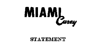 MIAMI CAREY