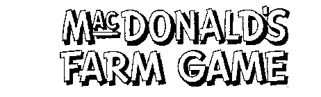 MAC DONALD'S FARM GAME