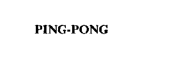 PING-PONG