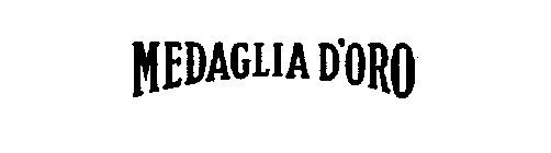 MEDAGLIA D'ORO