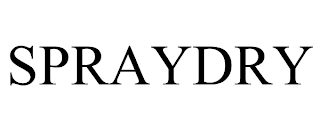 SPRAYDRY