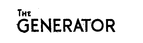 THE GENERATORATOR