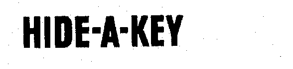 HIDE-A-KEY