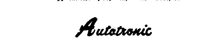 AUTOTRONIC