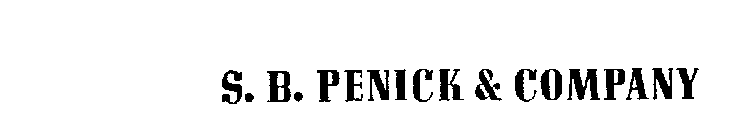 S. B. PENICK & COMPANY