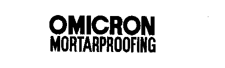 OMICRON MORTARPROOFING