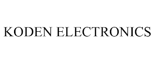 KODEN ELECTRONICS