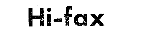 HI FAX