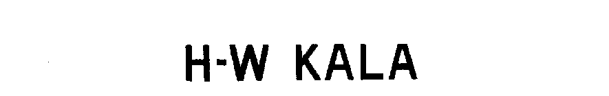 H-W KALA