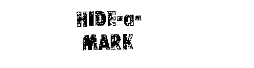 HIDE-A-MARK