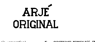 ARJE ORIGINAL