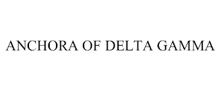 ANCHORA OF DELTA GAMMA