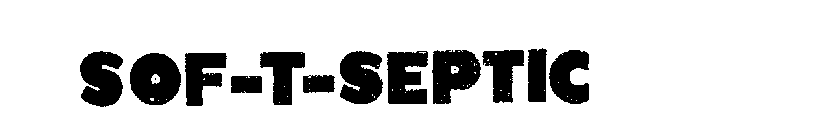 SOF-T-SEPTIC