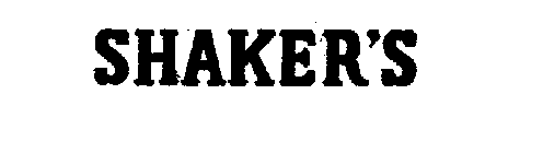 SHAKER'S