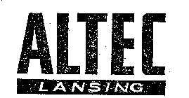 ALTEC LANSING