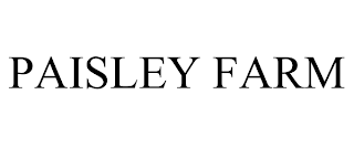 PAISLEY FARM