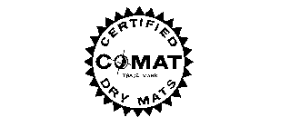 COMAT CERTIFIED DRY MATS TRADE MARK