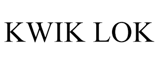 KWIK LOK