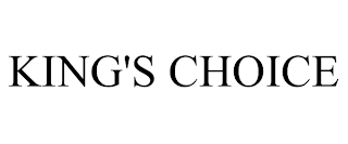 KING'S CHOICE