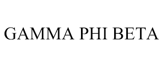 GAMMA PHI BETA