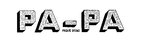 PA-PA PAGANO BRAND