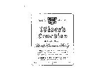 WISER'S CANADIAN DISTILLERS SINCE 1857 W 86.8 U.S. PROOF BLENDED CANADIAN WHISKY THESE RARE SELECTED WHISKIES HAVE BEEN DISTILLED AGED AND BOTTLED UNDER CANADIAN GOVERNMENT SUPERVISION FOR WISER'S DIS