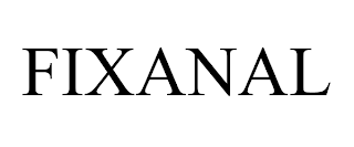 FIXANAL