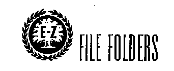 E-Z FILE FOLDERS