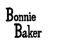 BONNIE BAKER