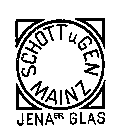 SCHOTTUGEN MAINZ JENAER GLAS